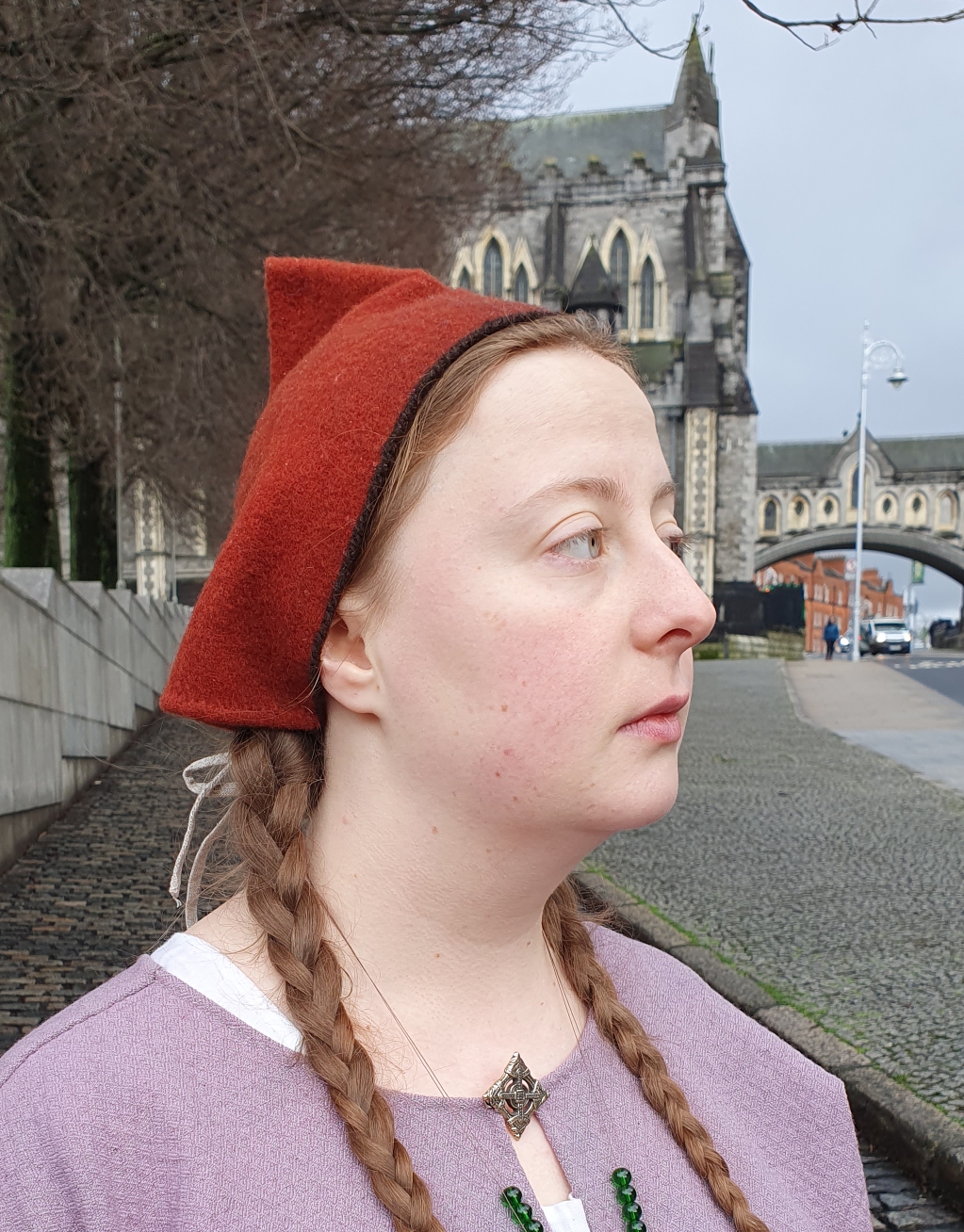 A Wool Cap from 10th Century Dublin. DHC33